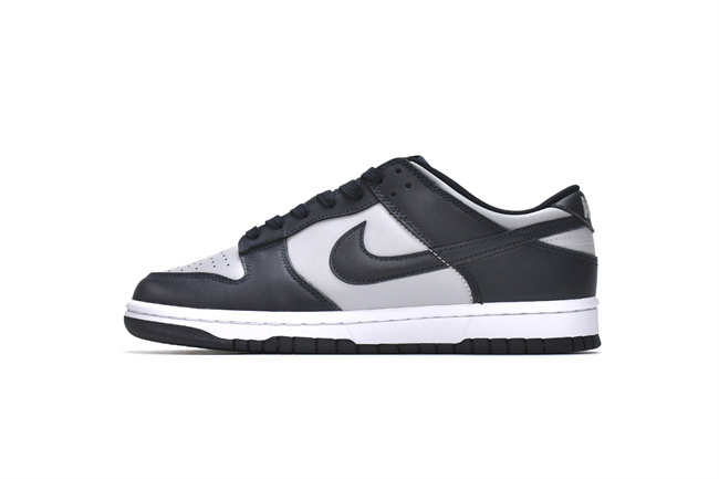 Men's Dunk Low Georgetown Black/Grey Shoes 0337 Men's Dunk Low Georgetown Black/Grey Shoes 0337